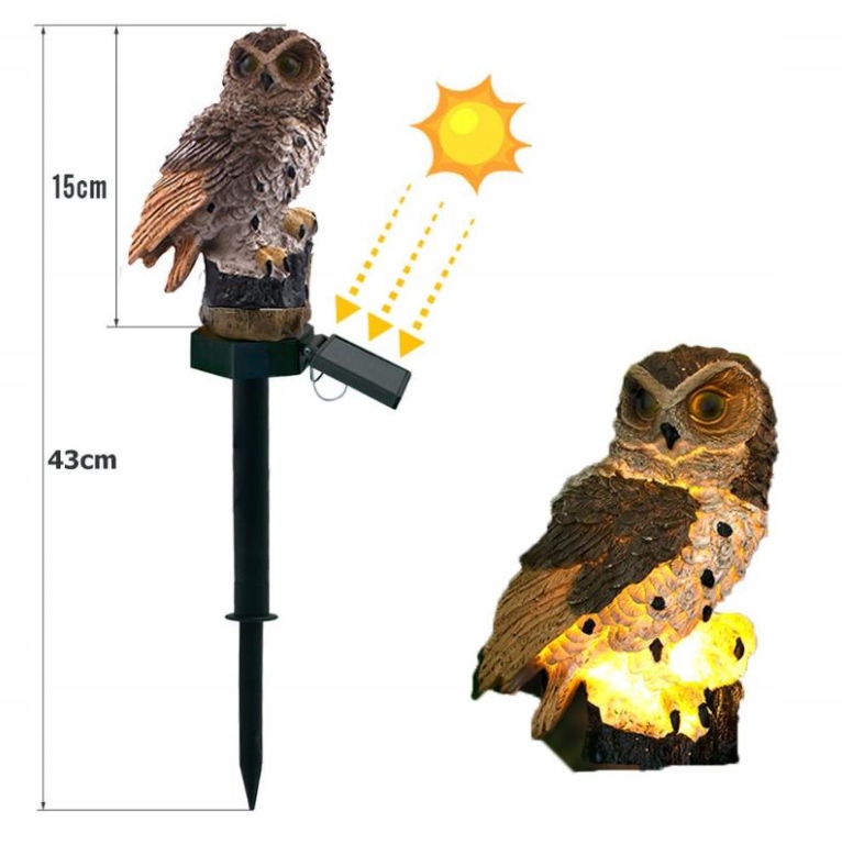 Lampa SOLAR OWL LED (saules) WATERPROOF EAN (GTIN) 7427257600822