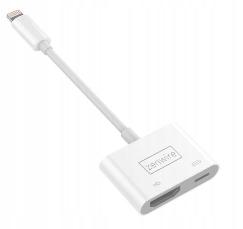 ADAPTERIS AV Lightning HDMI iPhone iPad adapteris