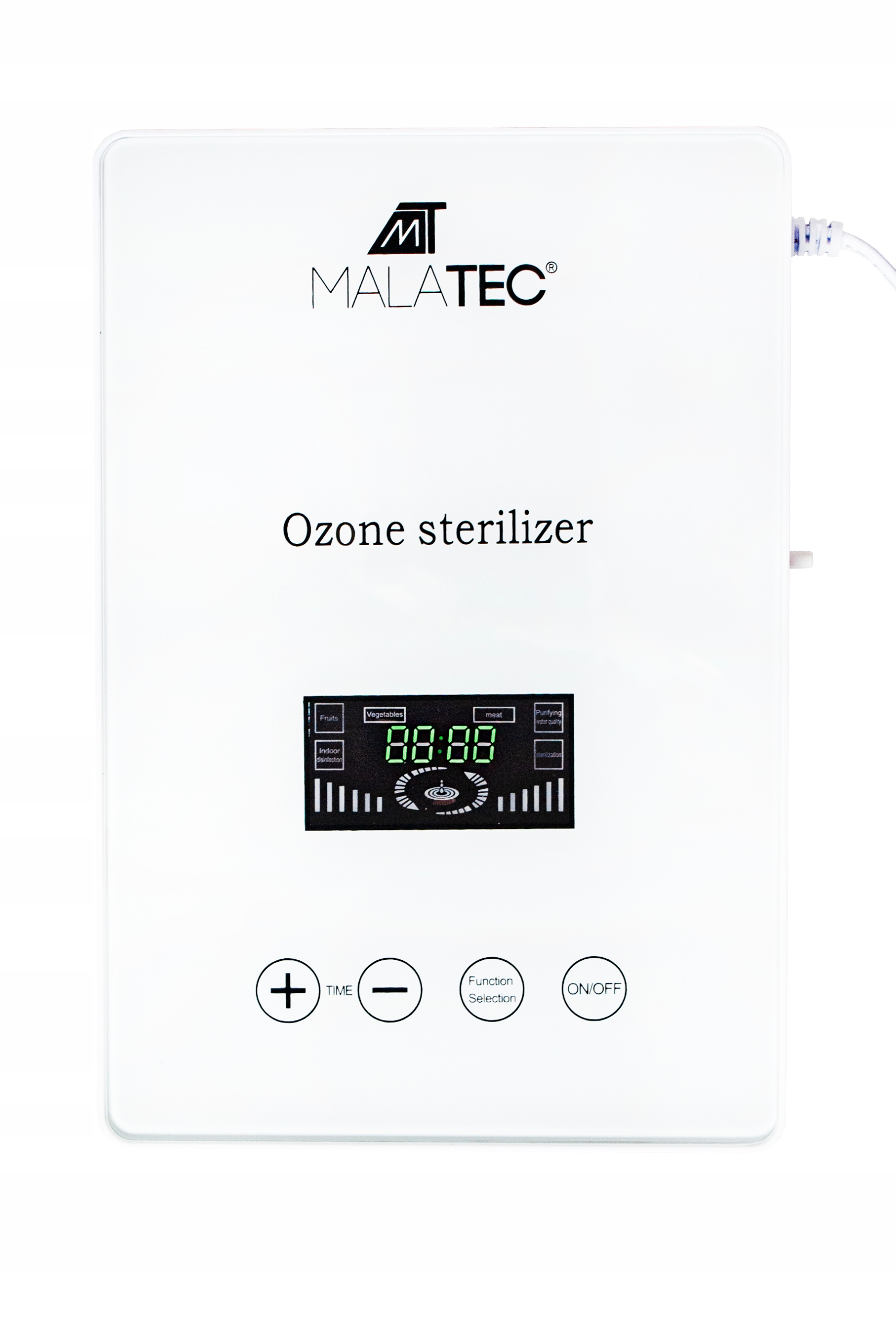 Ozona ģenerators MALATEC Ozonators + Taimeris Produkta svars ar vienības iepakojumu 1,4 kg