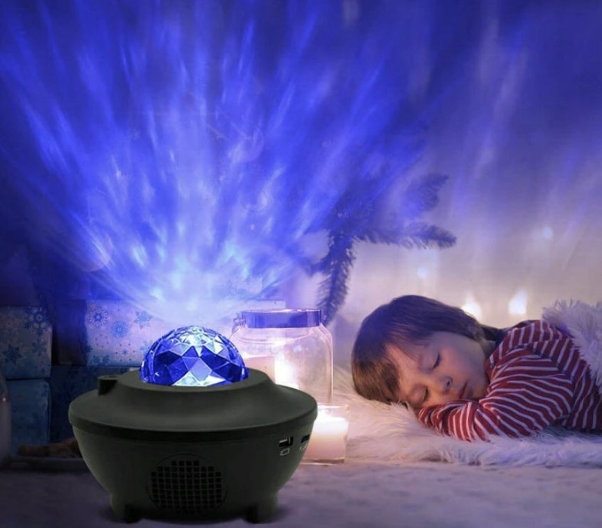 Star Projector LED RGB nakts lampa + tālvadības pults Brand Iso Trade
