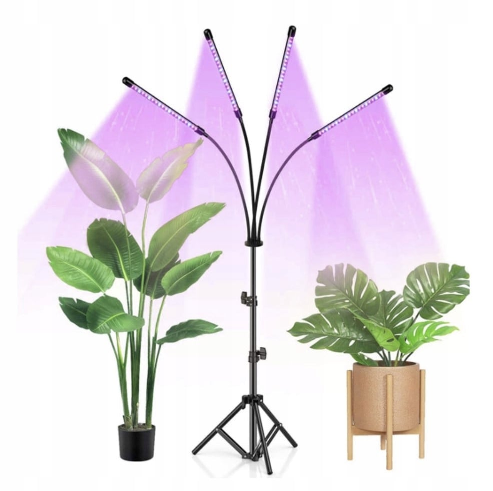 4 x Lamp for Plant Growth 80 LED taimeris + tālvadības pults Cita zīmola