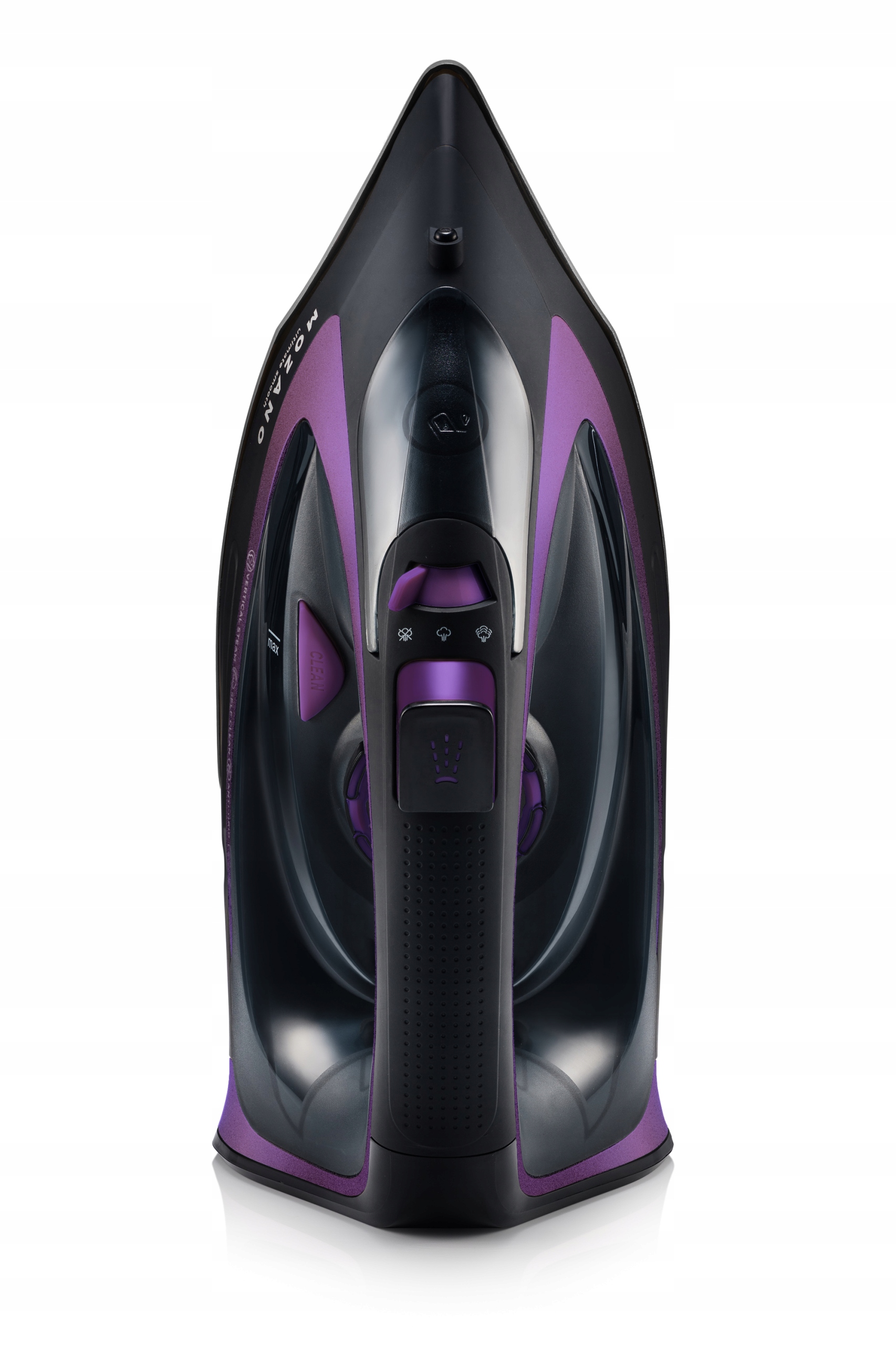 KERAMIKAS BEZVADU Tvaika gludināšanas jauda 2600 W Modelis MOZANO ULTIMATE SMOOTH Violets