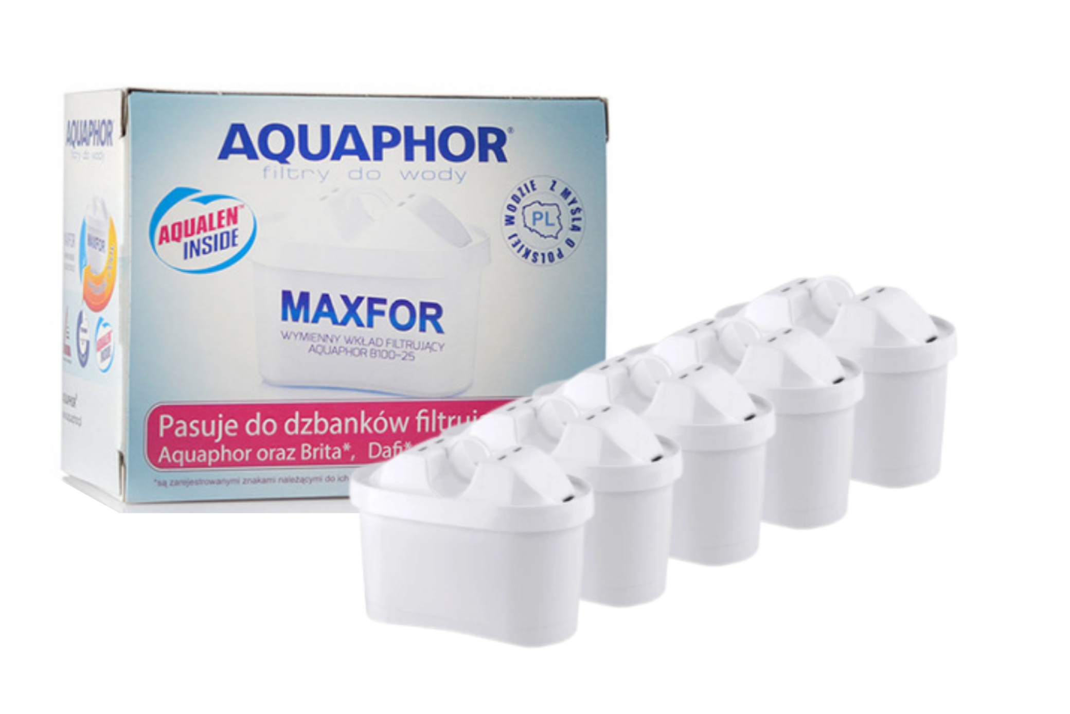 5 gab.  KARTRIDŽU FILTRA AQUAPHOR MAXFOR B25 BRITA DAFI