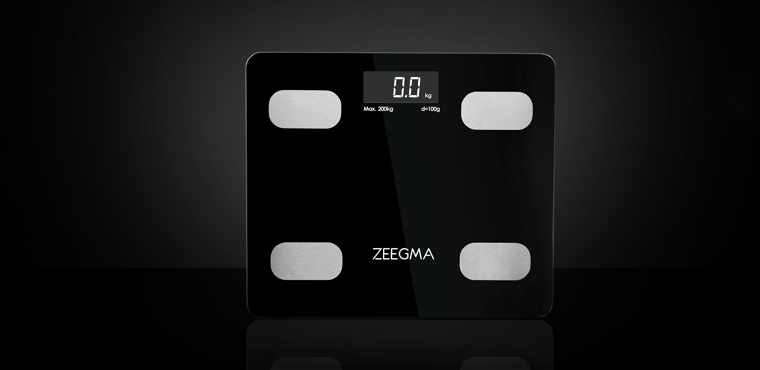 ZEEGMA Gewit 17in1 analītiskie vannas istabas svari. Sakari, displejs, akumulatora līmeņa indikators