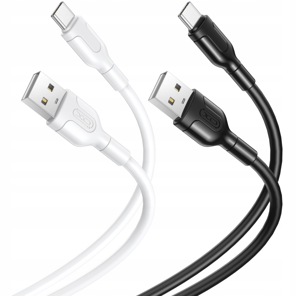 XO CABLE USB-C QUICK CHARGE 2.1A TYPE C 100CM USB - USB Type C savienotāji