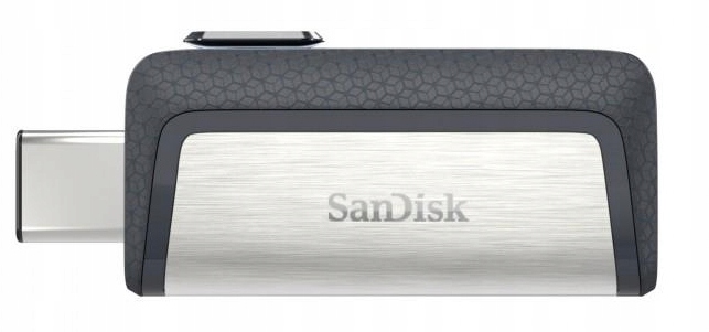 Ātrs Pendrive SanDisk Dual Drive USB-C 128GB OTG USB 3.1 interfeiss