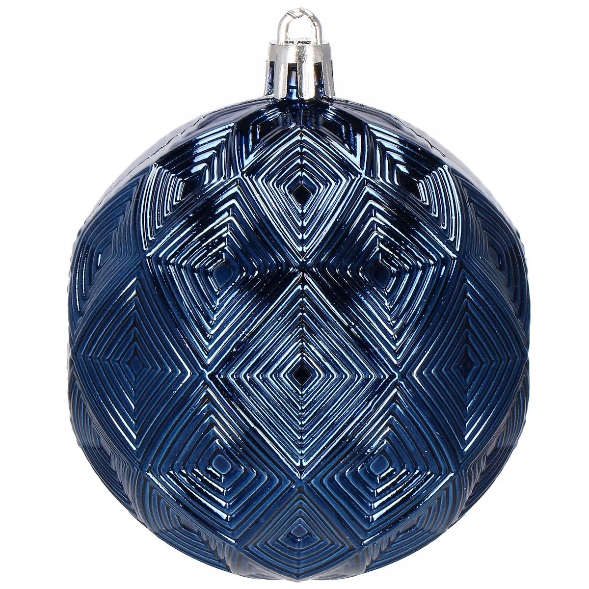 NEPLAUŠAMU BARBU KOMPLEKTS 8CM 30GAB.  NAVY GREEN Tips Plain bauble Dekorēts nieciņš Komplekti