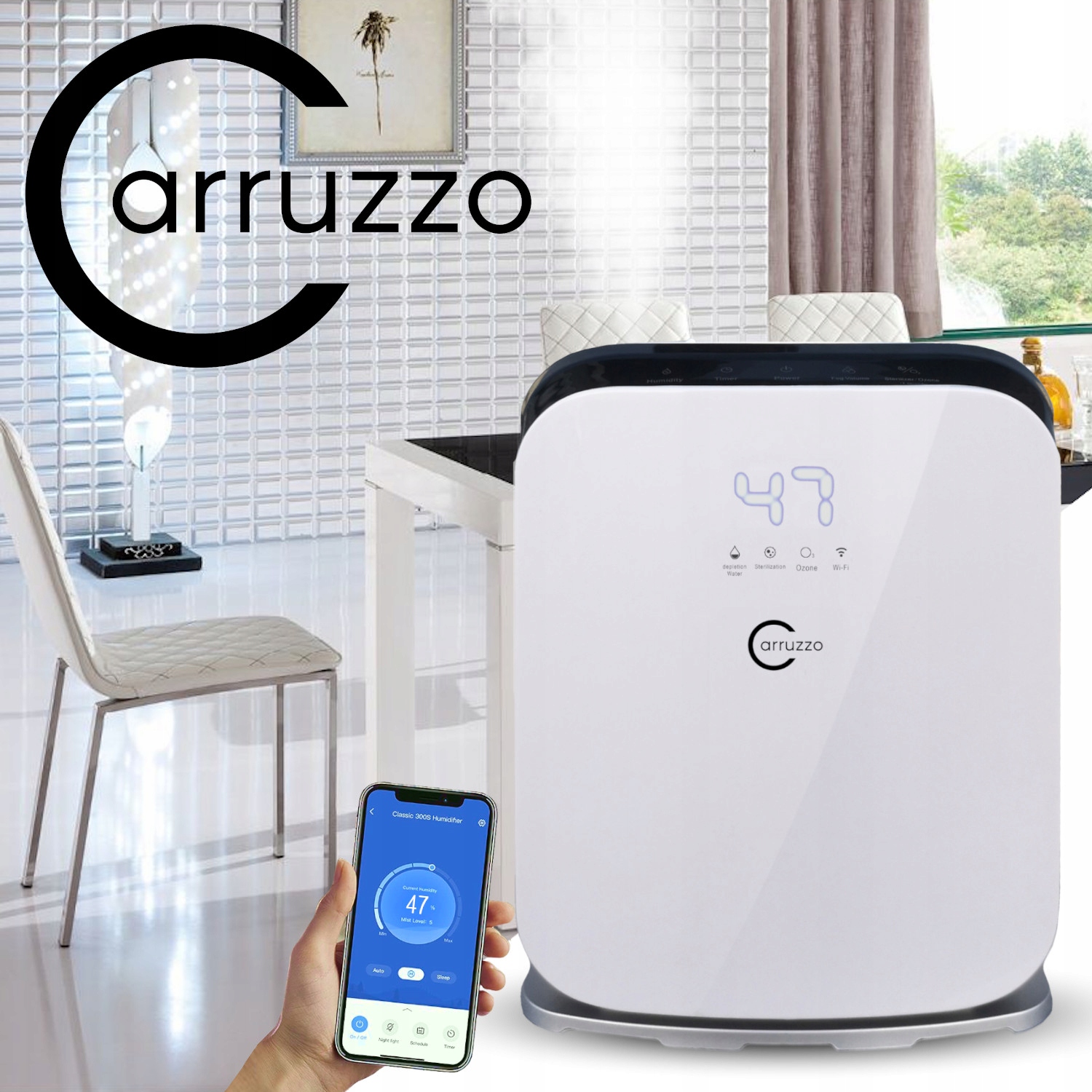 AIR HUMIDIFIER INTELLIGENT aromātu attīrītājs EAN (GTIN) 5904538695064