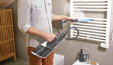 Polti Vaporetto Style чистка радиаторов в ванной