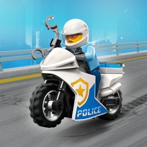 Крутой полицейский мотоцикл