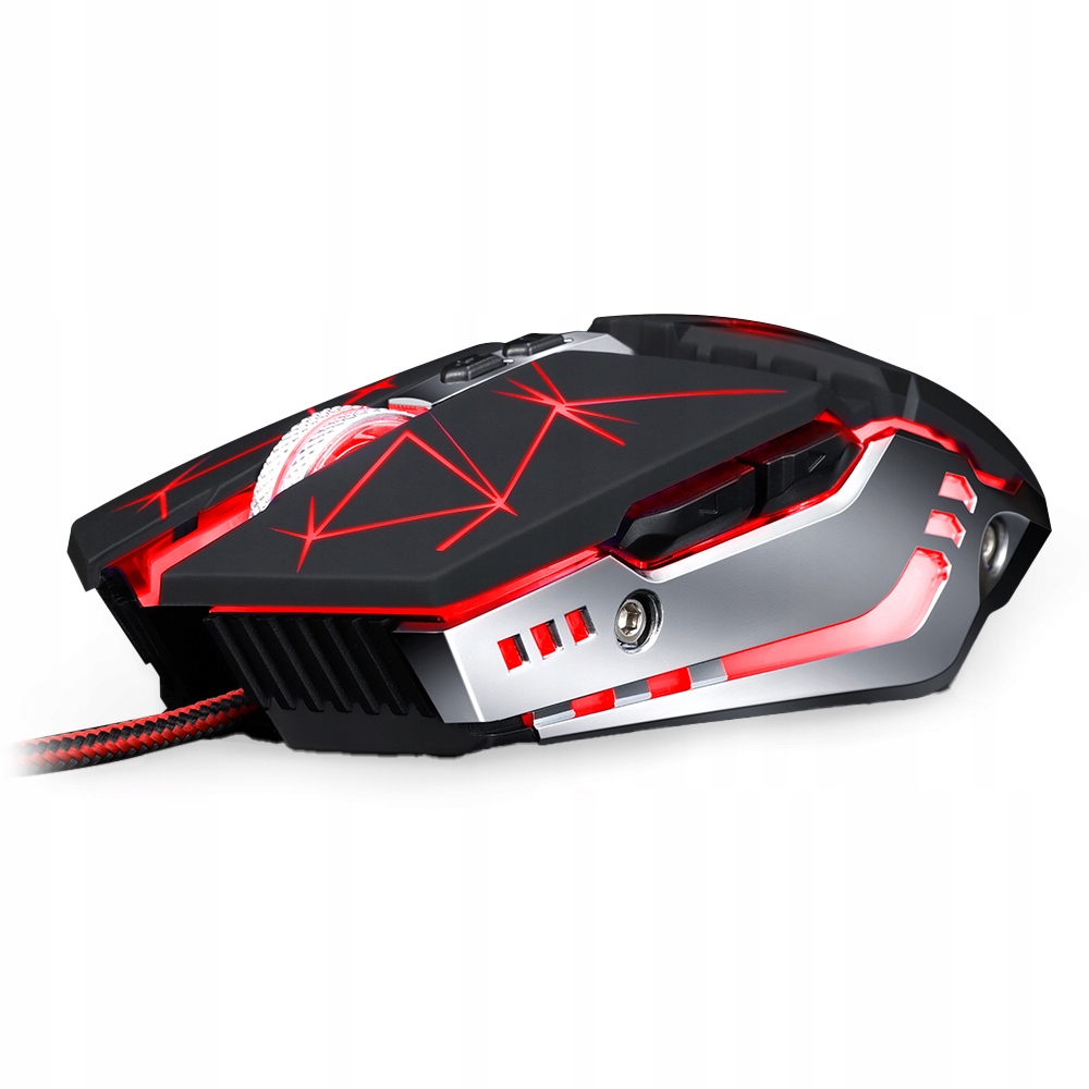 GAMING MOUSE GAMING MOUSE T-WOLF V7 LED Ražotāja kods V7-Black