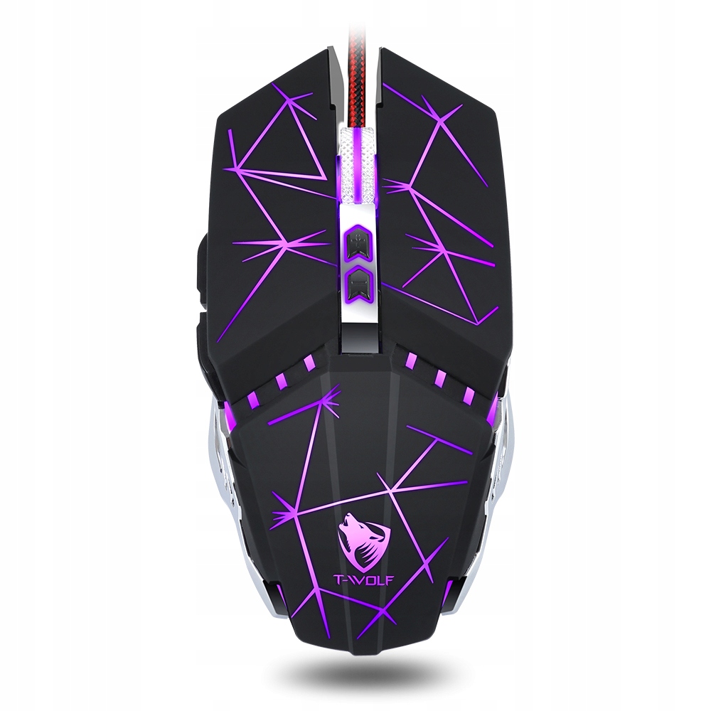 GAMING MOUSE T-WOLF V7 LED GAMING MOUSE Ražotājs T-WOLF