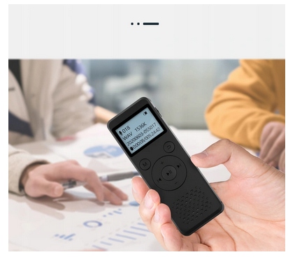 Spy Digital Voice Recorder 1536Kbps 8GB Detection Produkta svars ar vienības iepakojumu 1kg