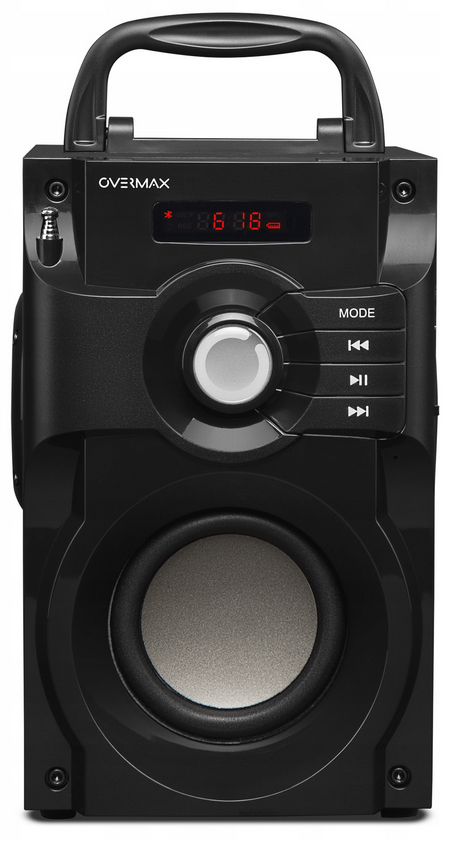 Bluetooth SKAĻRULIS Soundbeat 2.0 USB SD AUX RADIO Ražotājs Overmax.