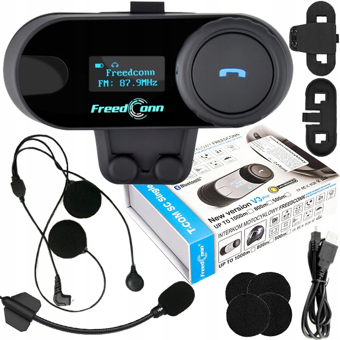 FREEDCONN BLUETOOTH MOTOCIKLA DOMOTORS KIVEREI