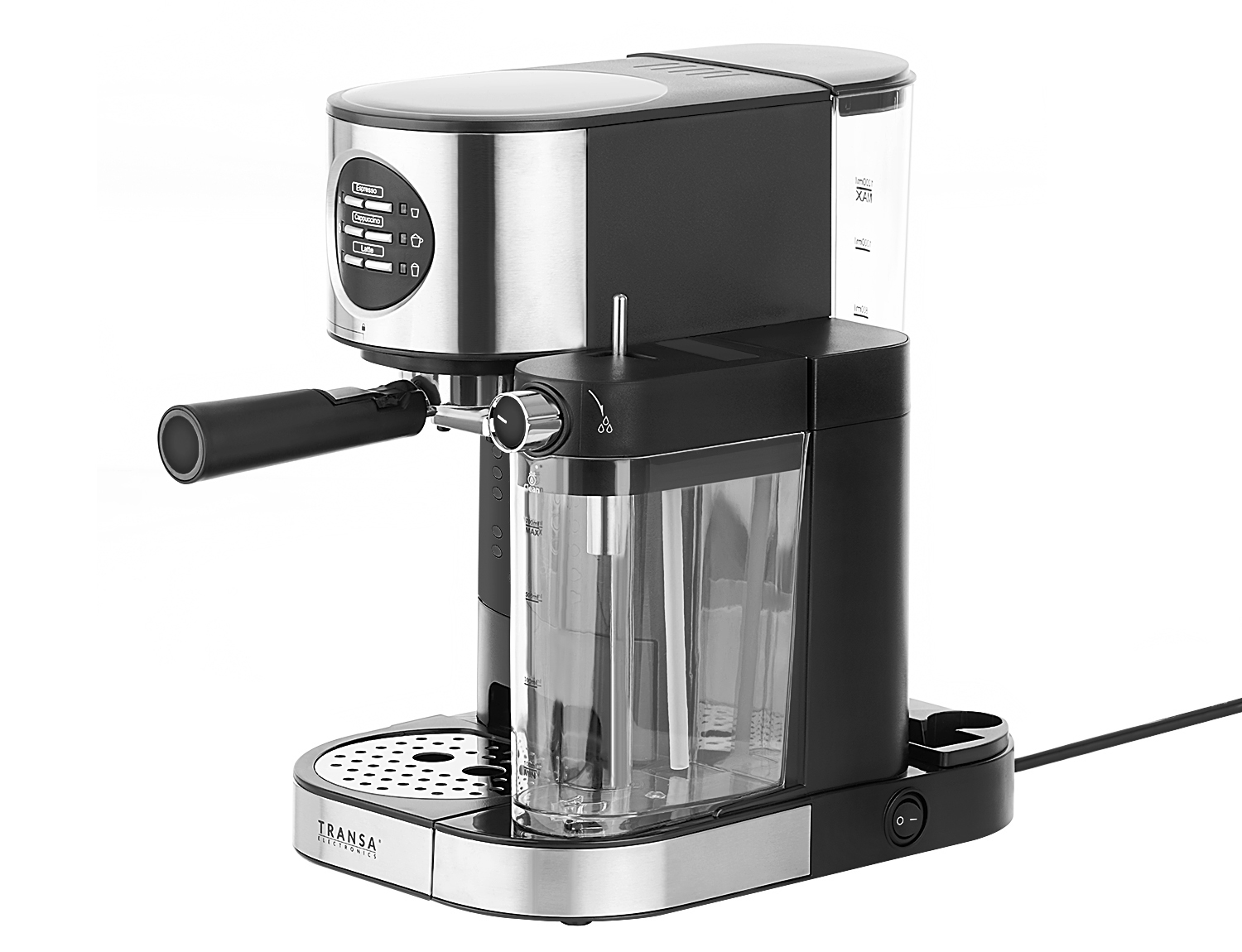 PRESSURE kafijas automāts 1470W 15bar putotājs Maltās kafijas veidi