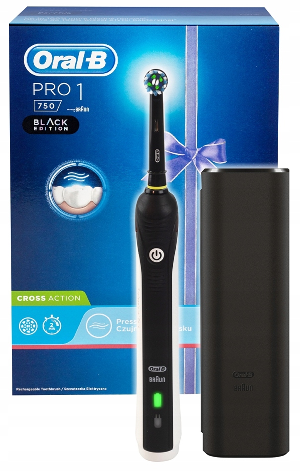 ORAL-B PRO 750 ELECTRIC TORUSH BOX KIT Rotācijas veids Svārstīga Pulsējoša Rotējoša