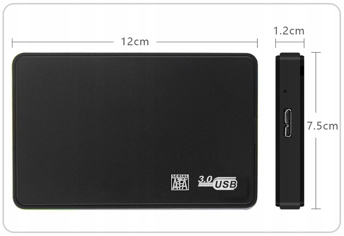DISK KOPJUMS 2,5 collu HDD BAY SATA USB 3.0 + korpuss Ražotājs Cits