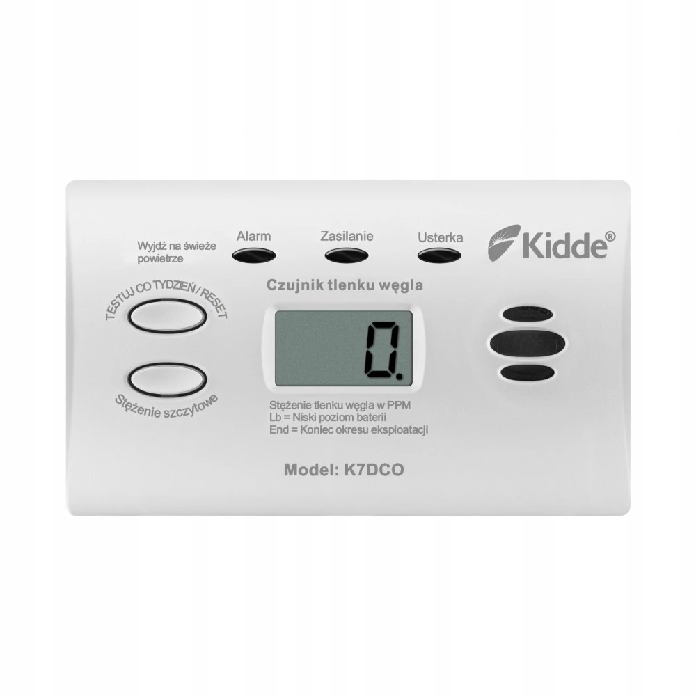 Oglekļa monoksīda detektors Kidde K7DCO 10 Years Brand Kidde
