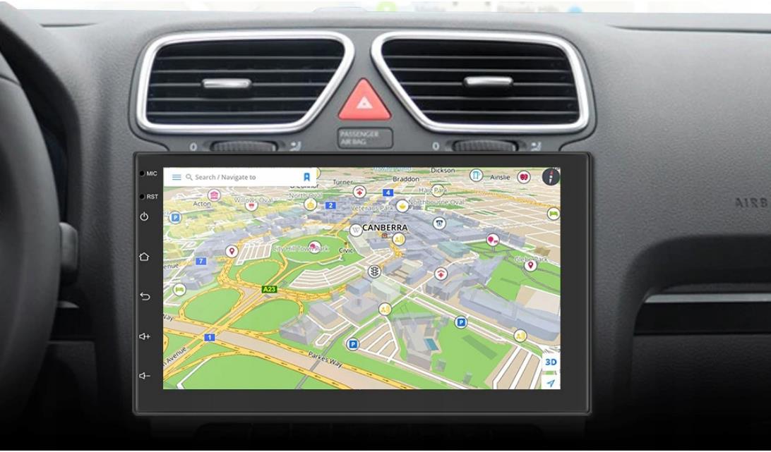 AUTO RADIO 2 DIN ANDROID 11 GPS KAMERA 2/16 Atskaņojamo multivides veidi SD karte USB