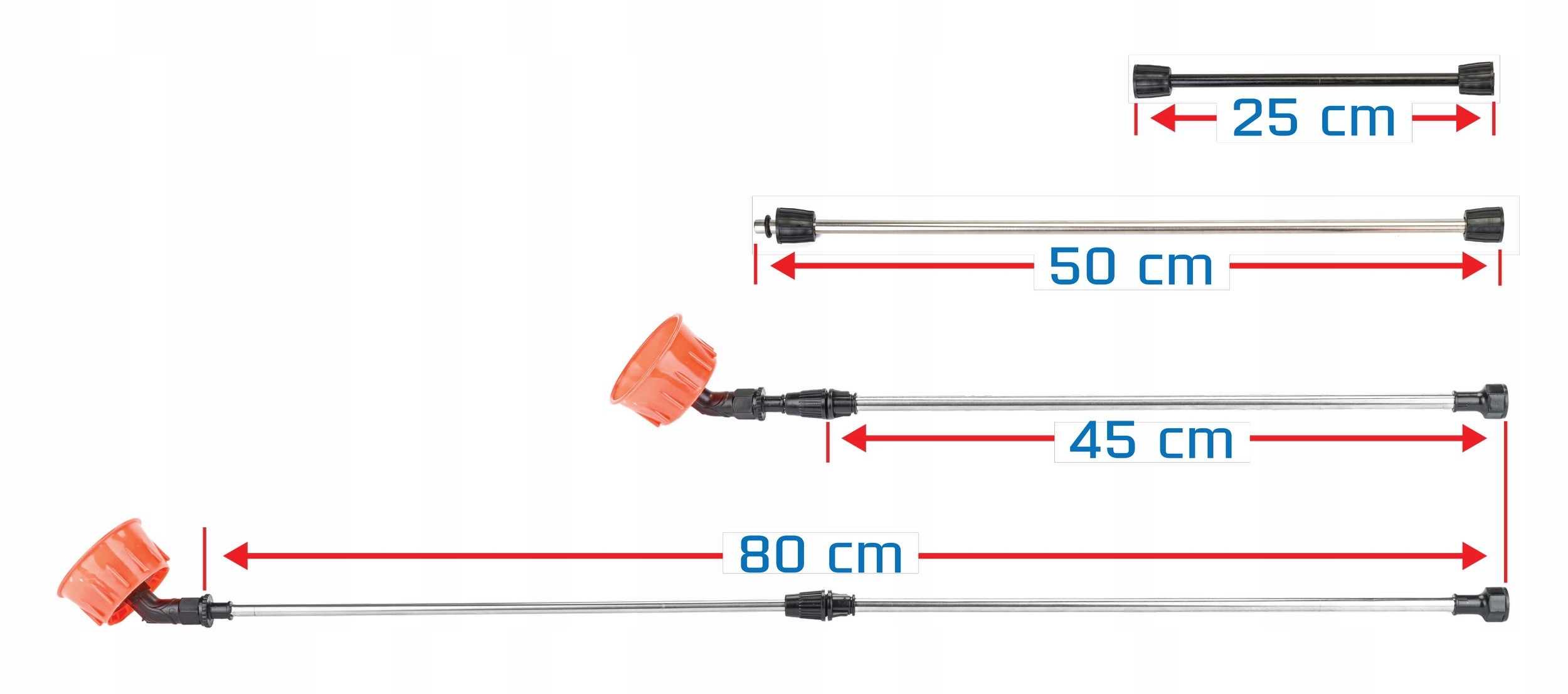 AKUMULATORS Smidzinātājs Mugursoma Spiediens 16 Izsmidzināšanas diapazons 120 cm