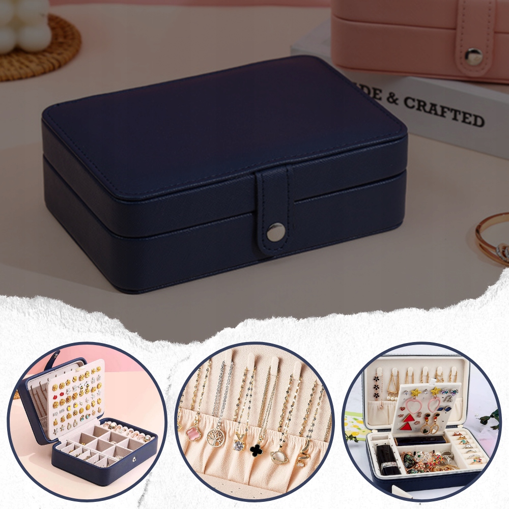 Box Organizer Juvelierizstrādājumu kastīte Lāde Produkta platums 16 cm