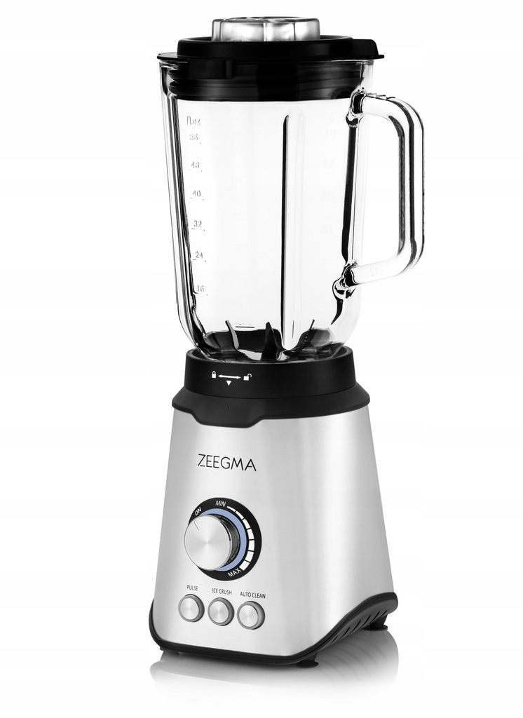 LIELS STIKLA Blenderis ZEEGMA 1,75L 1600W Bļodas tilpums 1,75 l