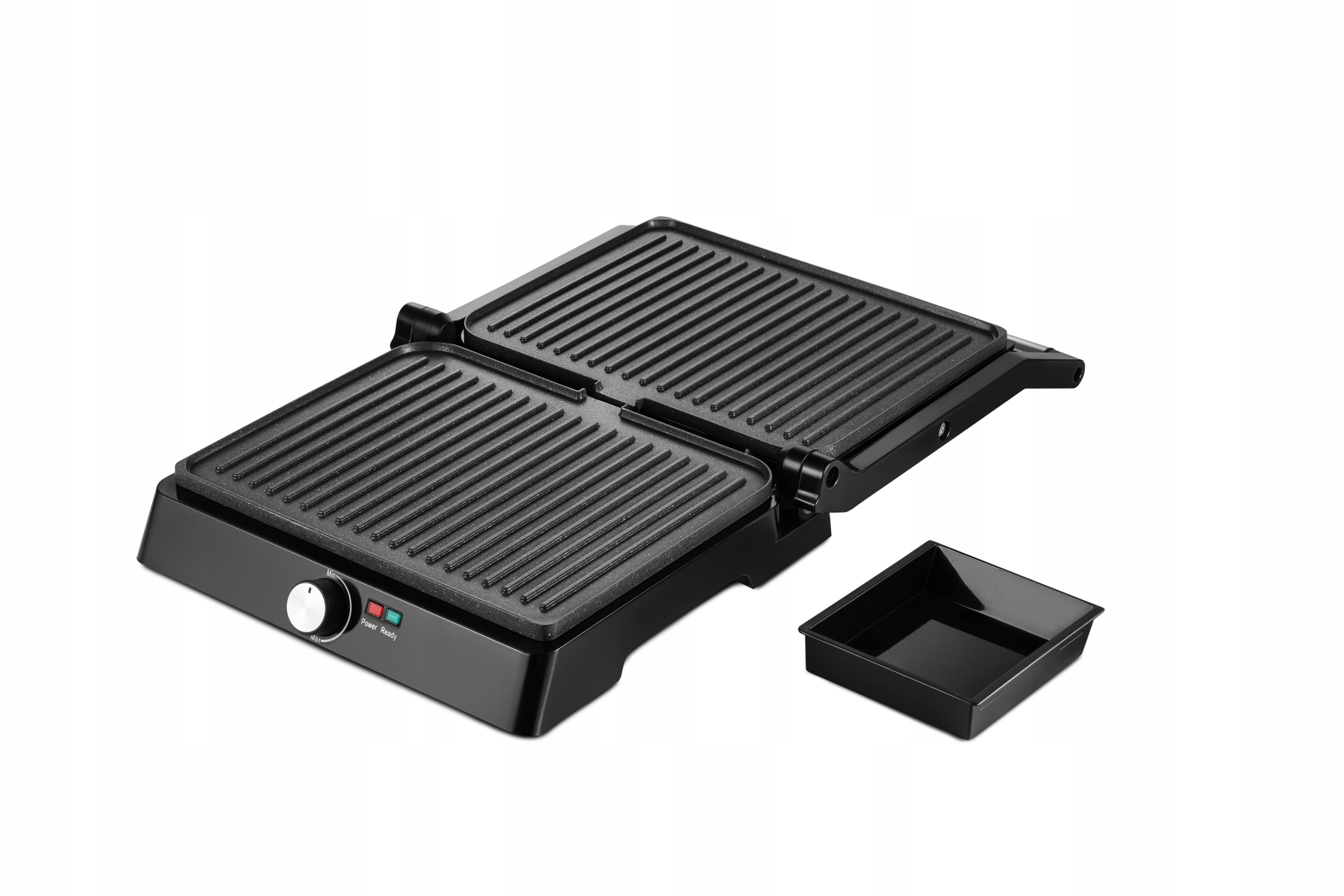 Sviestmaizes OPTION TOSTER GRILL PANINI 2200W Dominējošā krāsa ir melna