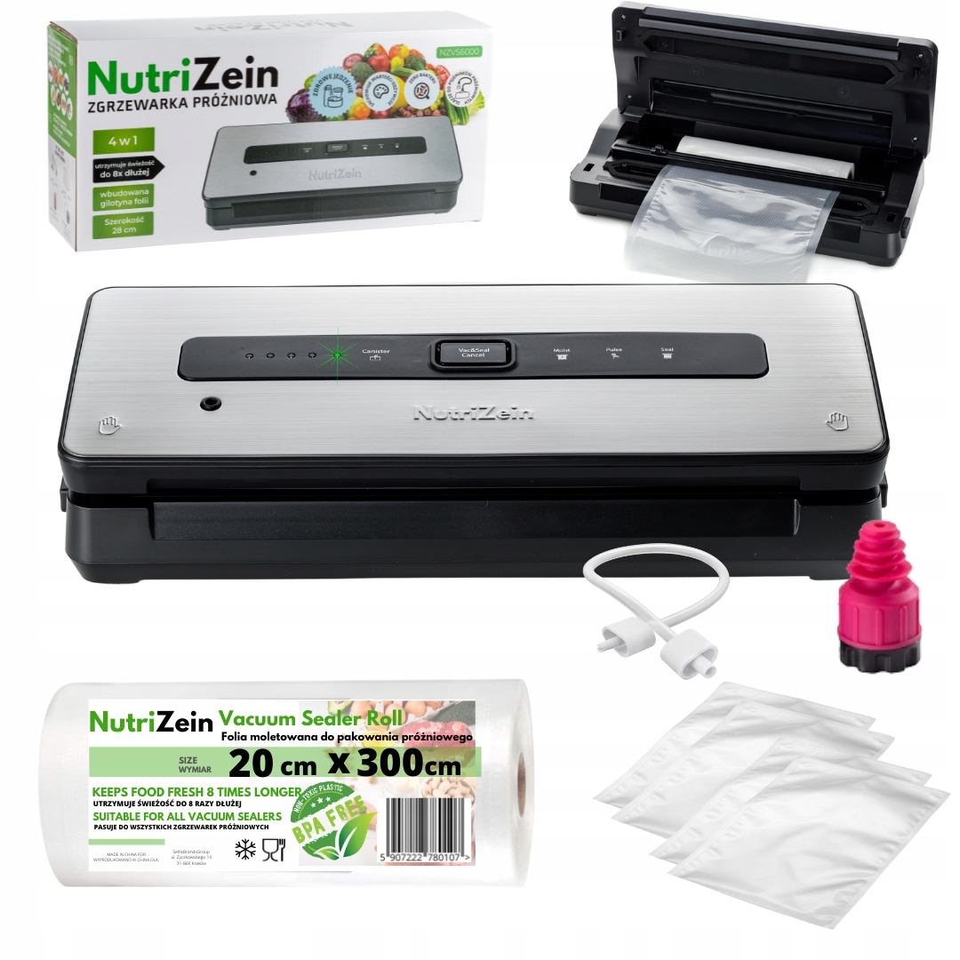 VACUUM SEALER NutriZein pārtikas iepakošanas iekārta