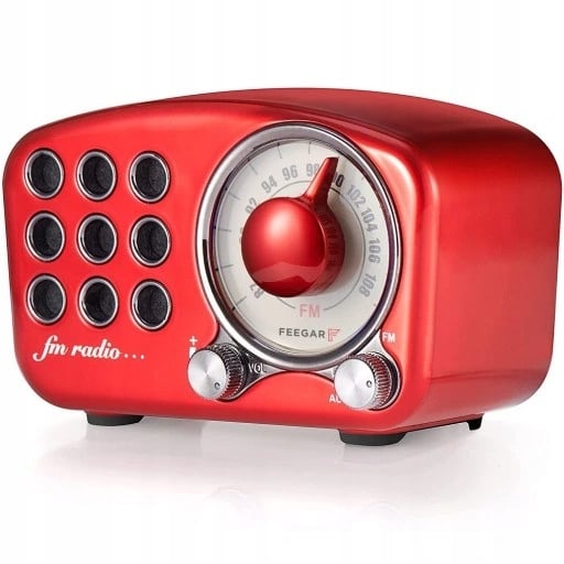 Feegar Retro Bluetooth portatīvais FM virtuves radio