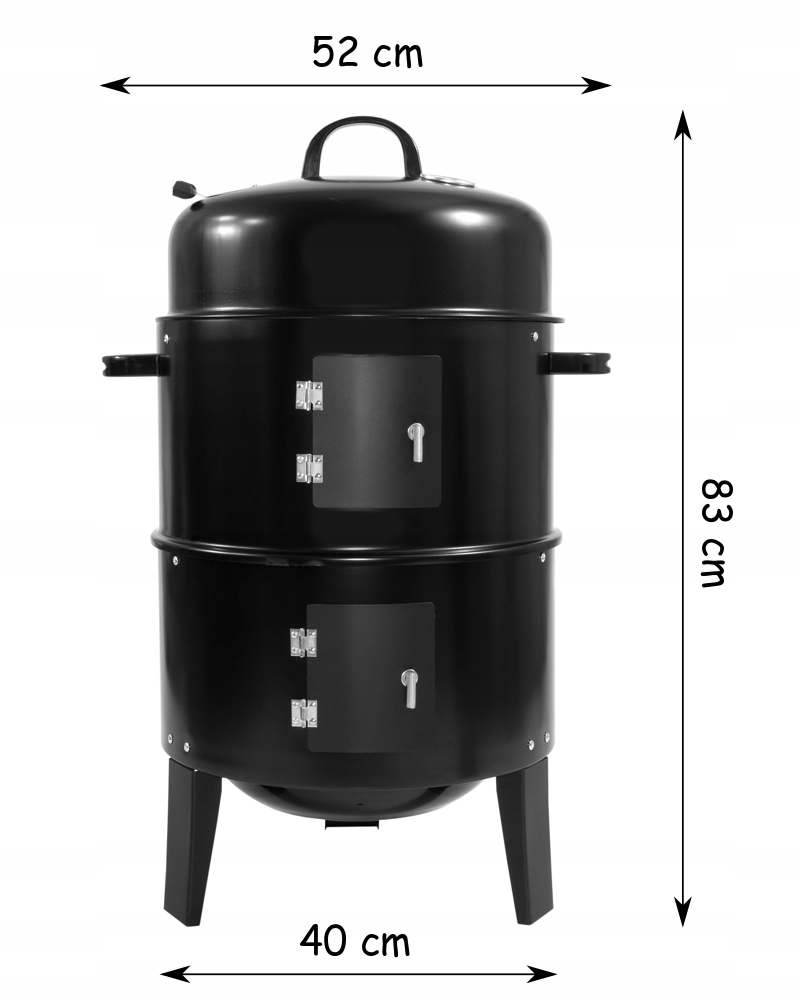 MĀJAS KŪMU MĀJA DĀRZA GRILS BBQ TUBE Grila platums 40 cm