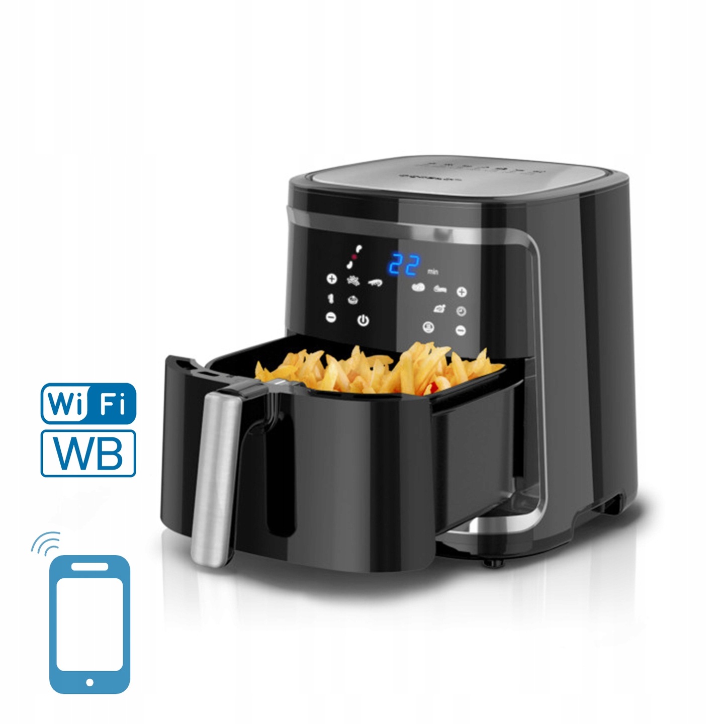 Aigostar Smart Wi-Fi Air Fryer Zema tauku satura tips