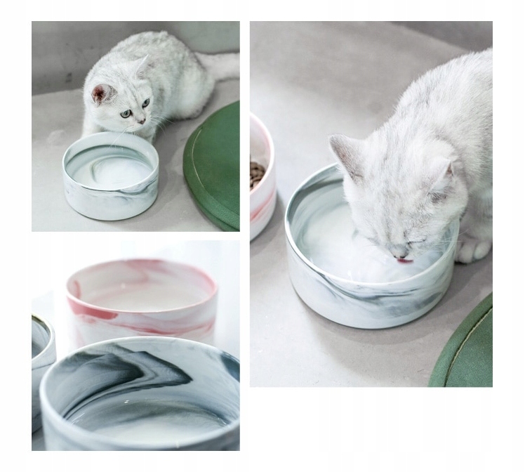 Divkārša keramikas suņa/kaķa bļoda uz statīva EAN (GTIN) 5905378780903