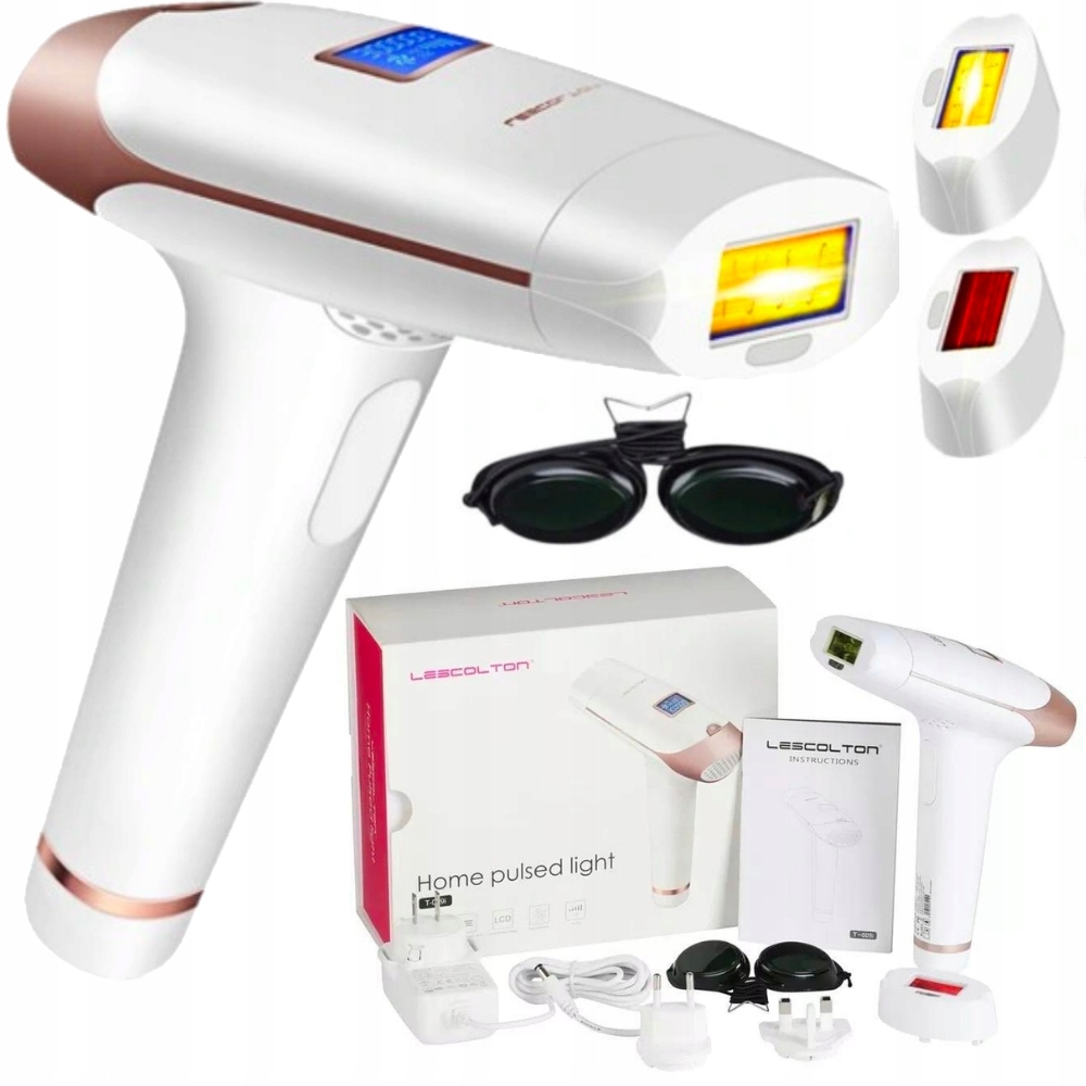 LASER Epilator T009I IPL LESCOLTON LARGE SET