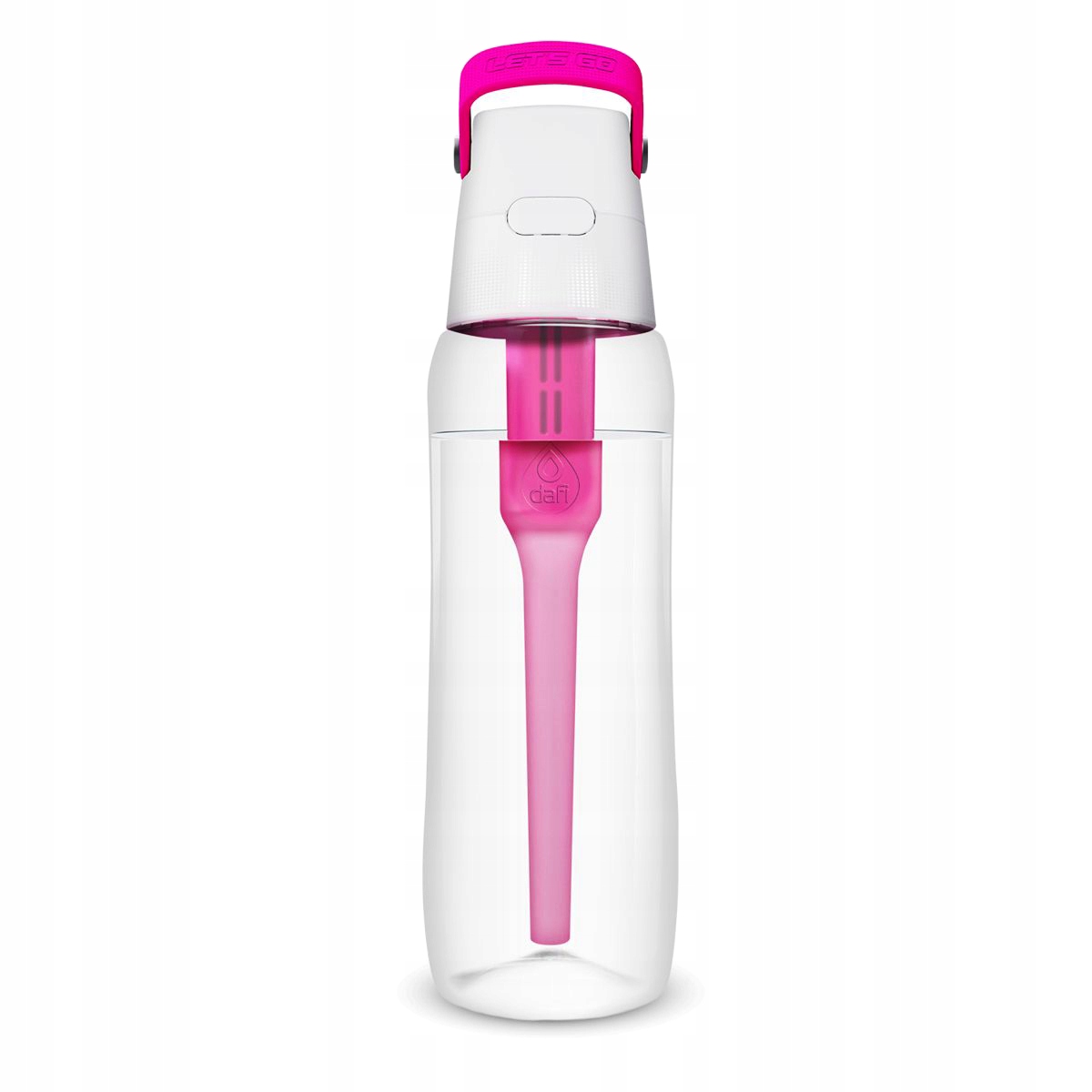 Pudele Dafi SOLID rozā FLAMING + 4x filtri Ražotāja kods POZ03259