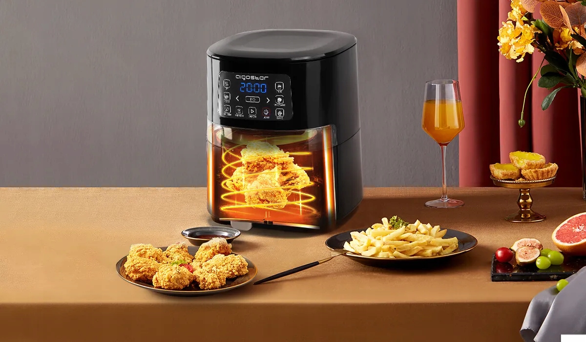 XXL 4L Air Fryer 1600W Brand Aigostar