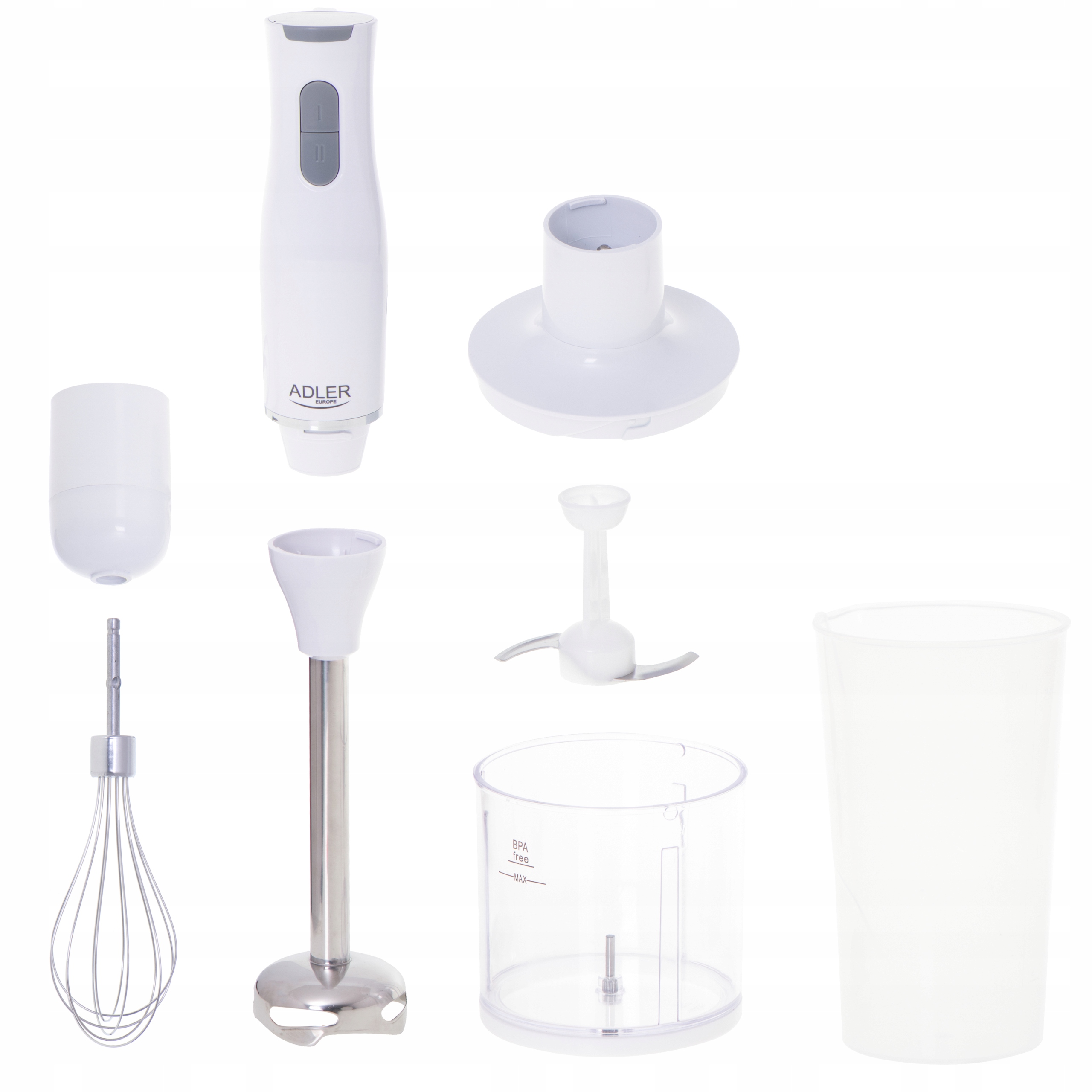 HAND BLENDER MULTIFUNCTIONAL TURBO ROBOT MIXER Functions mixing blending crushing whipping creaming