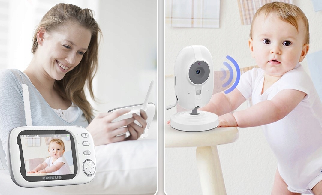 Baby monitor HD nakts režīma VOX PRO LCD displejs