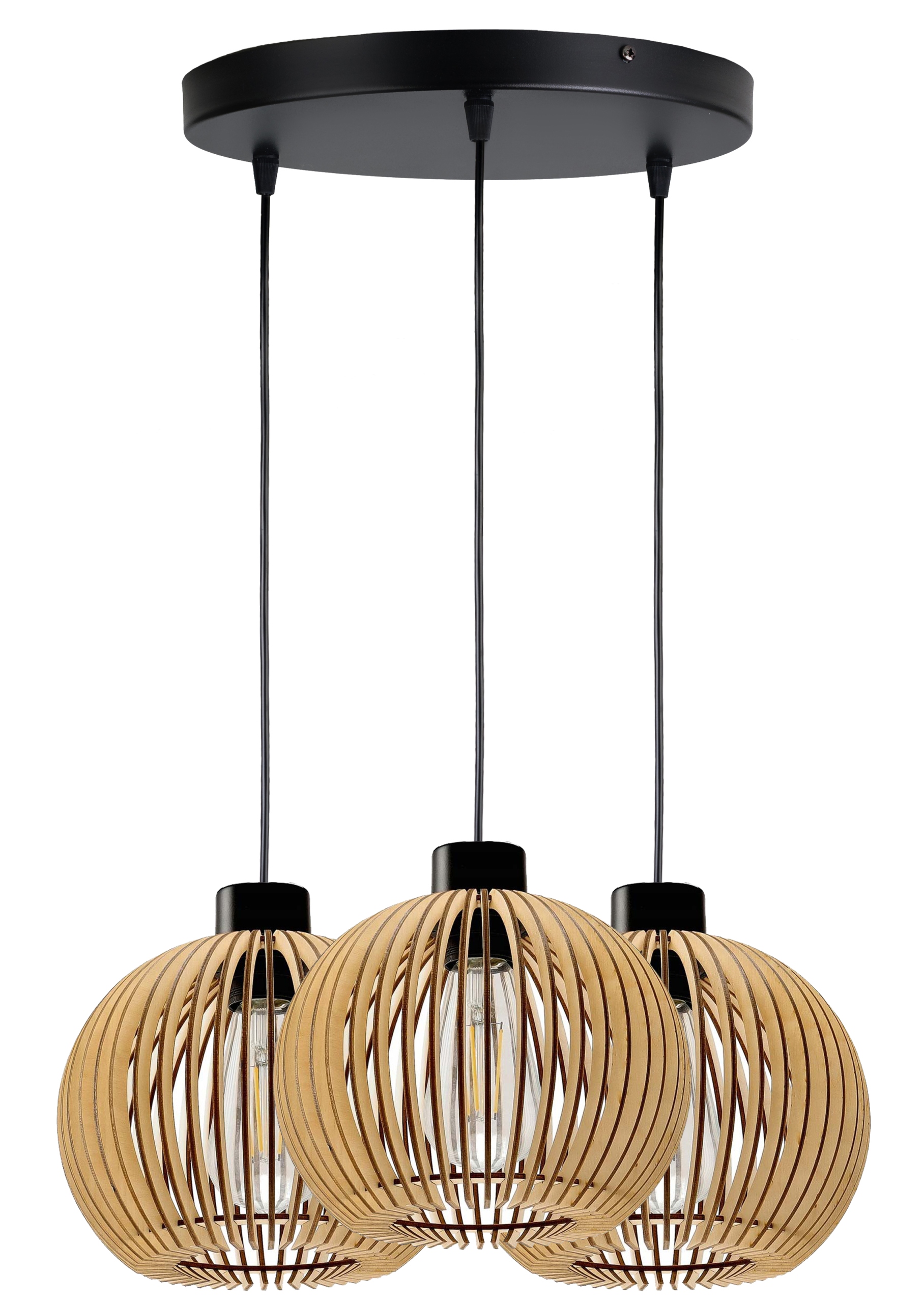 Piekaramā lampa, lustra, pārkare, griesti, koka pārsegs, 3 Wood bēniņu kolekcija