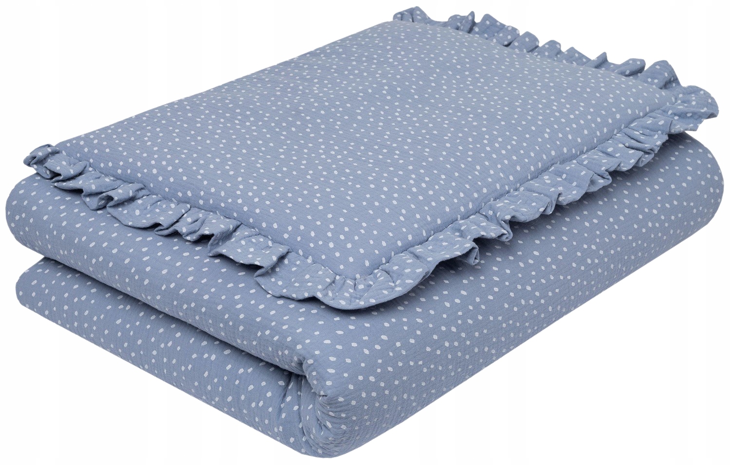 BABY MUSLIN GULTAS VEĻA 120X90 DOTS RALLY zīmols Infantilo