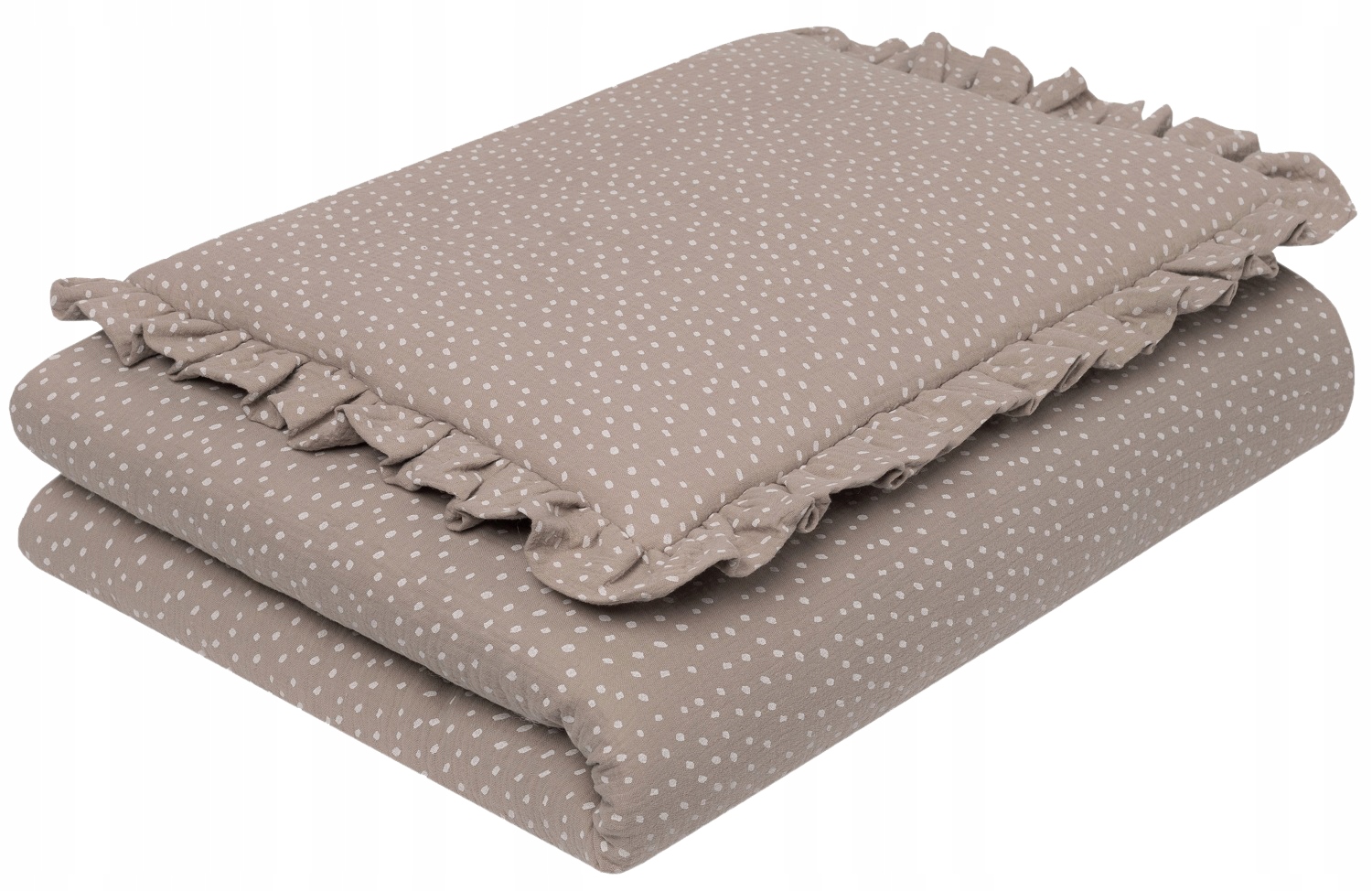 BABY MUSLIN GULTAS VEĻA 120X90 DOTS RALLY zīmols Infantilo