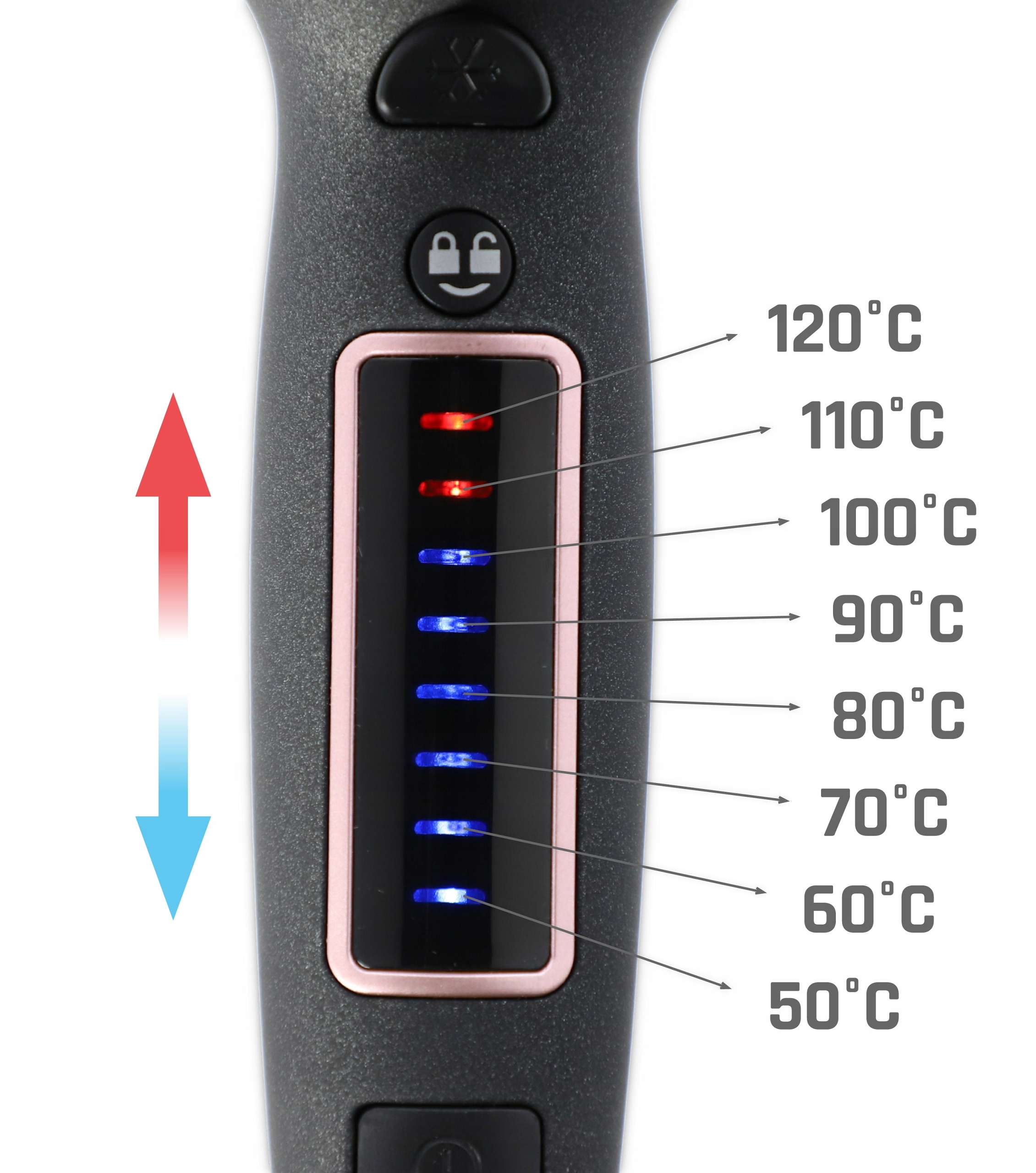 FRIENA JONIZĀCIJA LCD 2000W 3 END Funkcijas jonizācija auksts gaiss