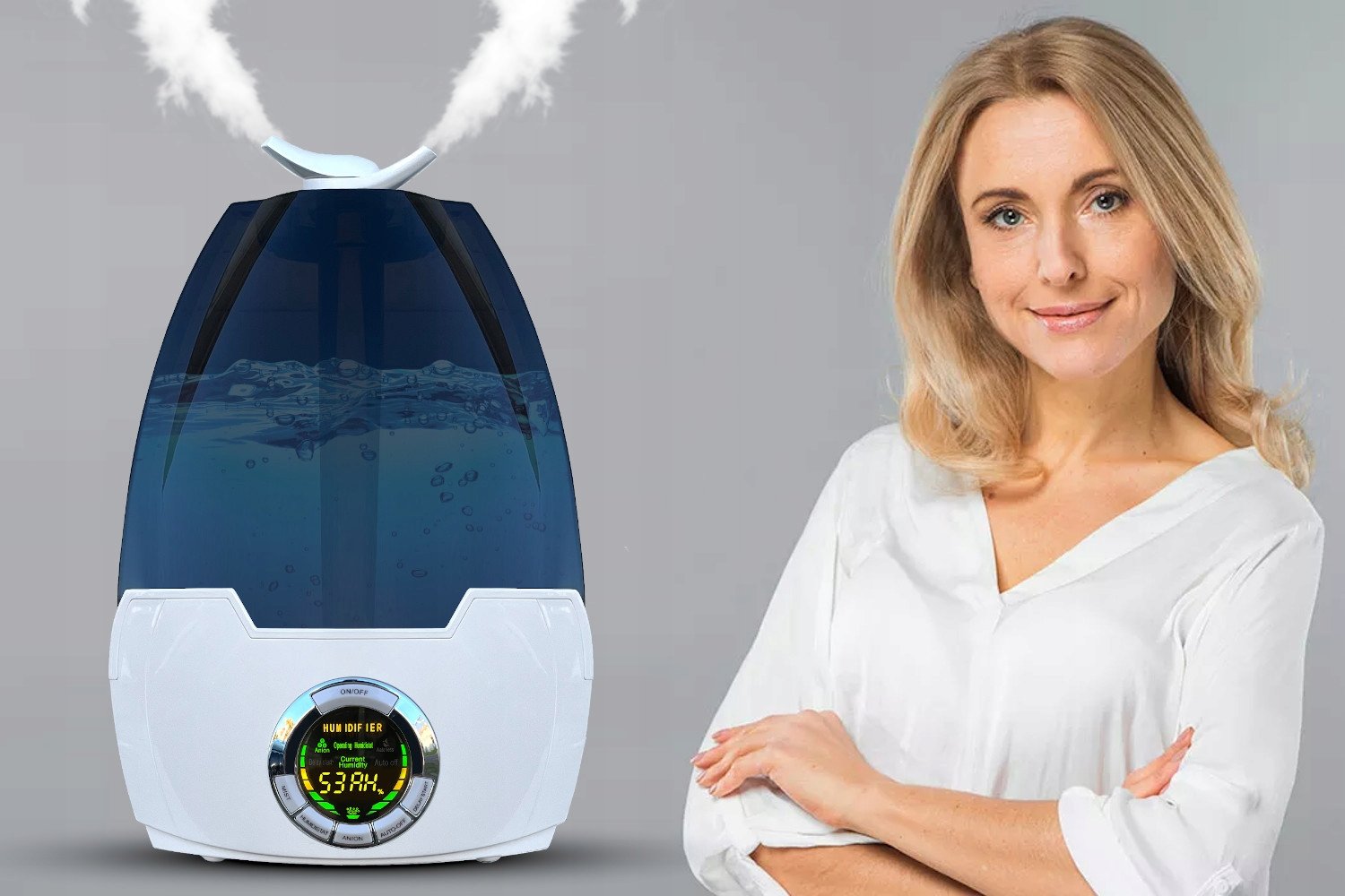 AIR HUMIDIFIER AUTOMATIC PURIFIER aromāts Ražotājs Cits zīmols