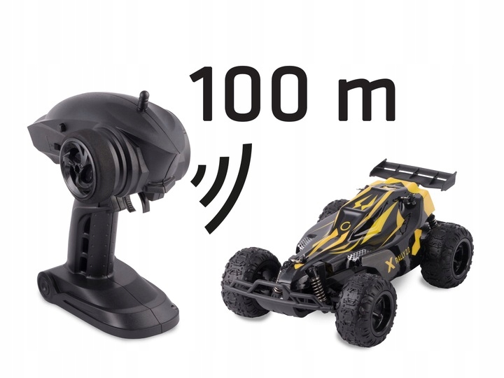 Tālvadības pults automašīna LARGE RC Range 100m OVERMAX X-RALLY DRIVE Bērns Vecums 4 gadi +