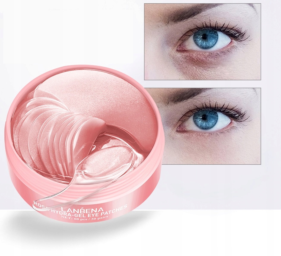 LANBENA MOISTURIZING EYE GEL PADS 60 gab. Paredzēti sejai