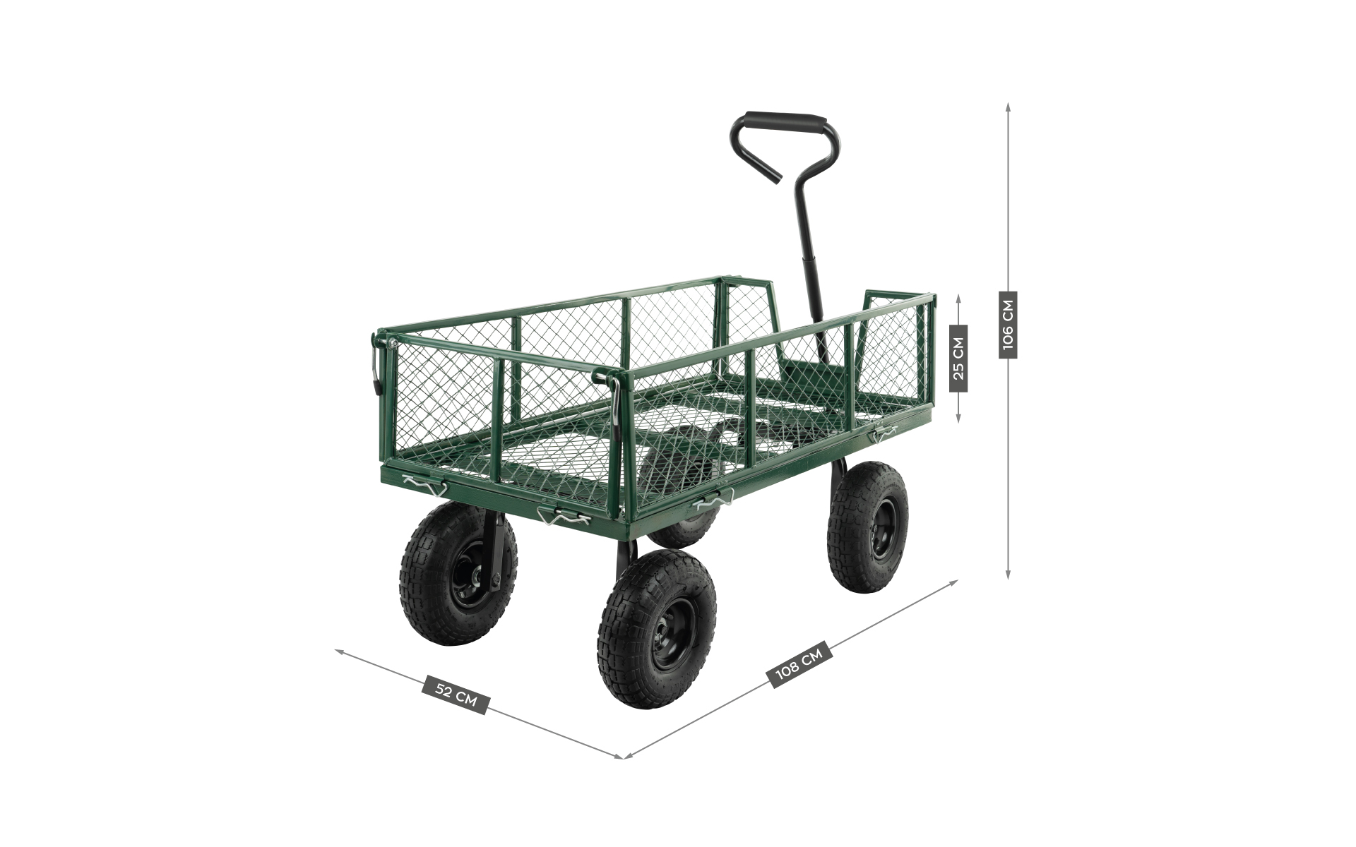 Wózek ogrodowy Mark Adler Cart 4.0 wymiary