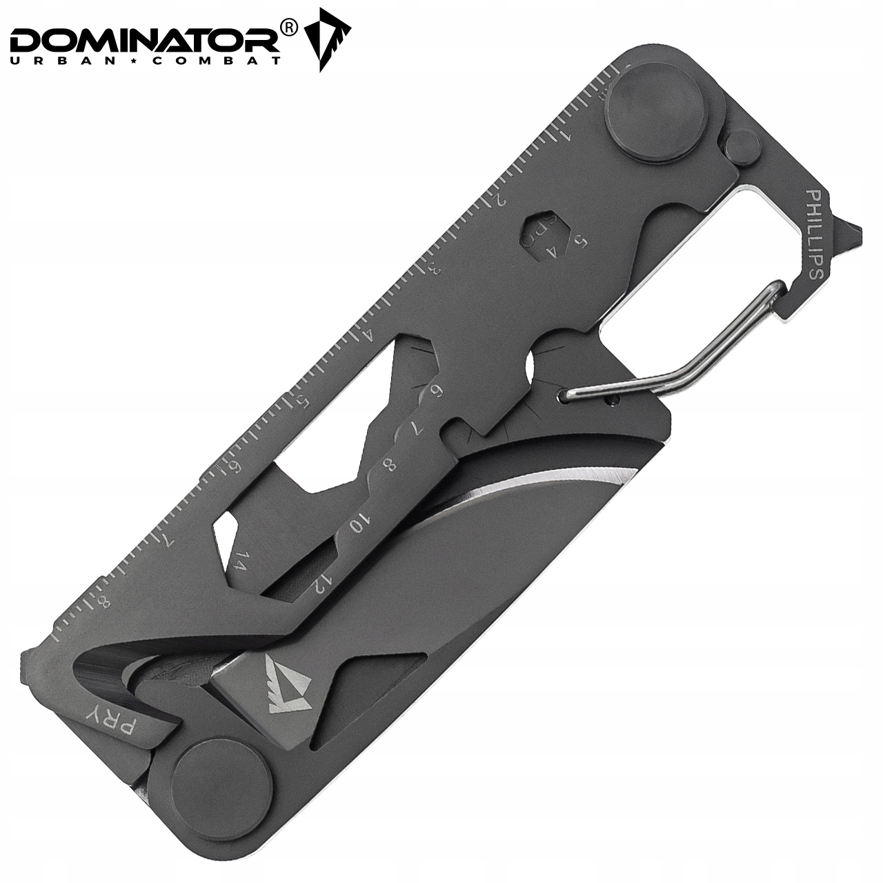 MULTITOOL NARZĘDZIE WIELOFUNKCYJNE EDC DOMINATOR POCKET BRELOK NÓŻ KARTA EAN (GTIN) 5905101203938