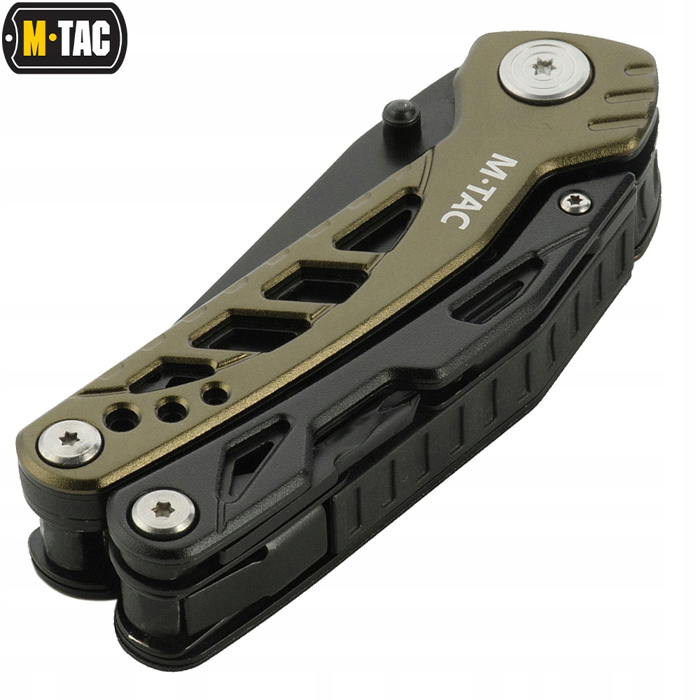 MULTITOOL Narzędzie Wielofunkcyjne M-TAC Nóż Green / Black z Kaburą Marka M-Tac