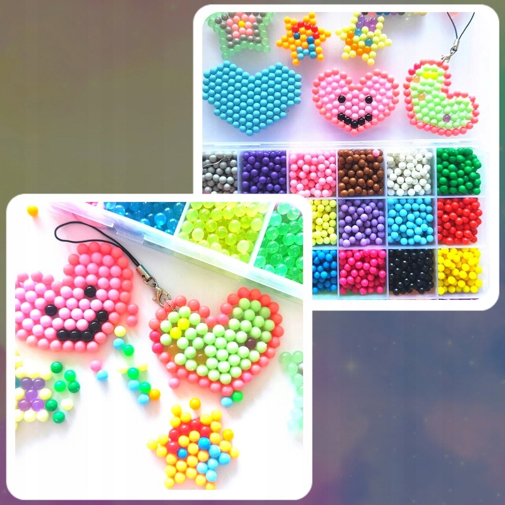 WATER BEADS MAGIC BEADS komplekts 3000+ gab. Dāvanu RAKSTI AQUA ŪDENS veidnes Sertifikāti, atzinumi, apstiprinājumi CE EN 71