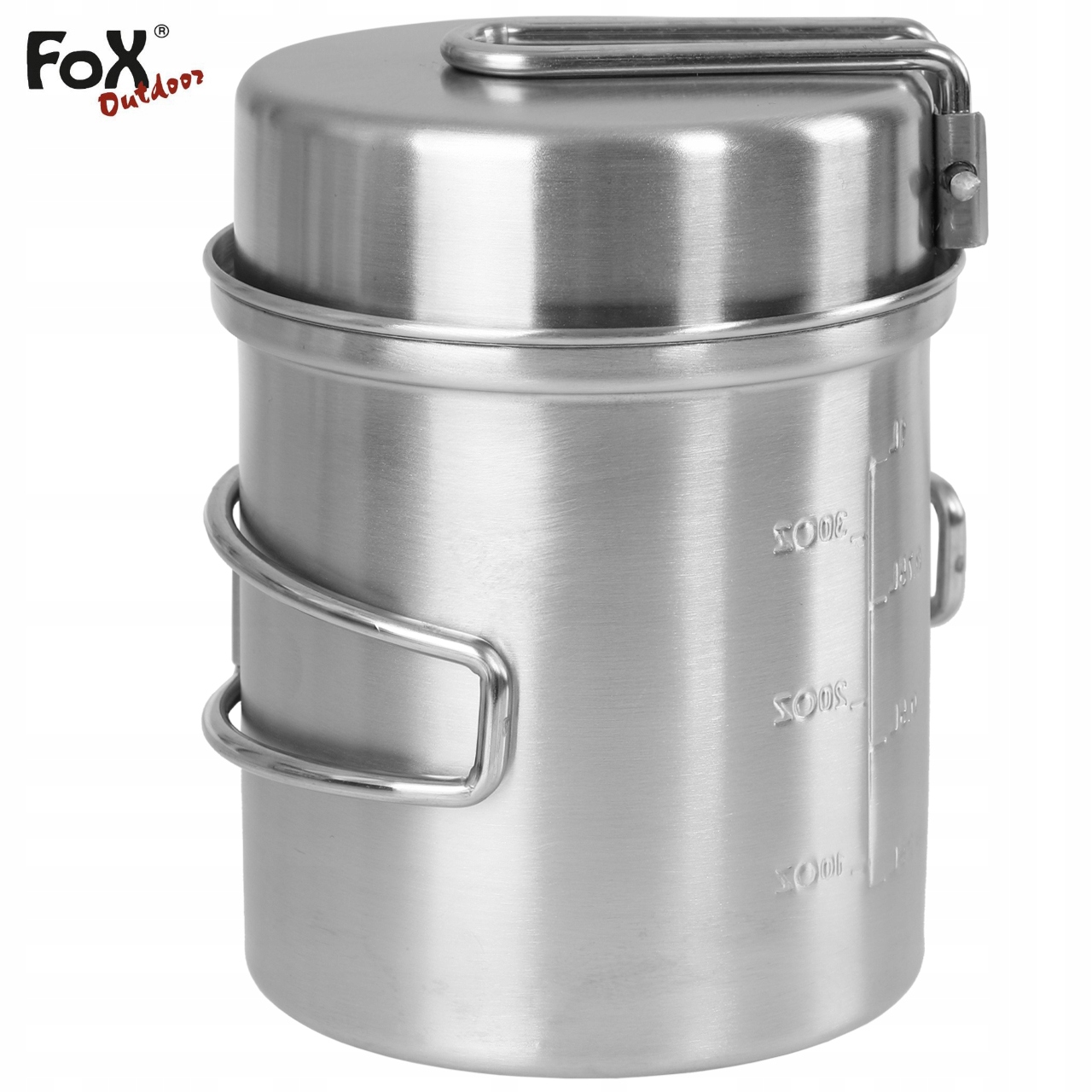 Naczynia turystyczne zestaw na biwak MFH FOX Outdoor PATELNIA + GARNEK Kod producenta Mess Kit